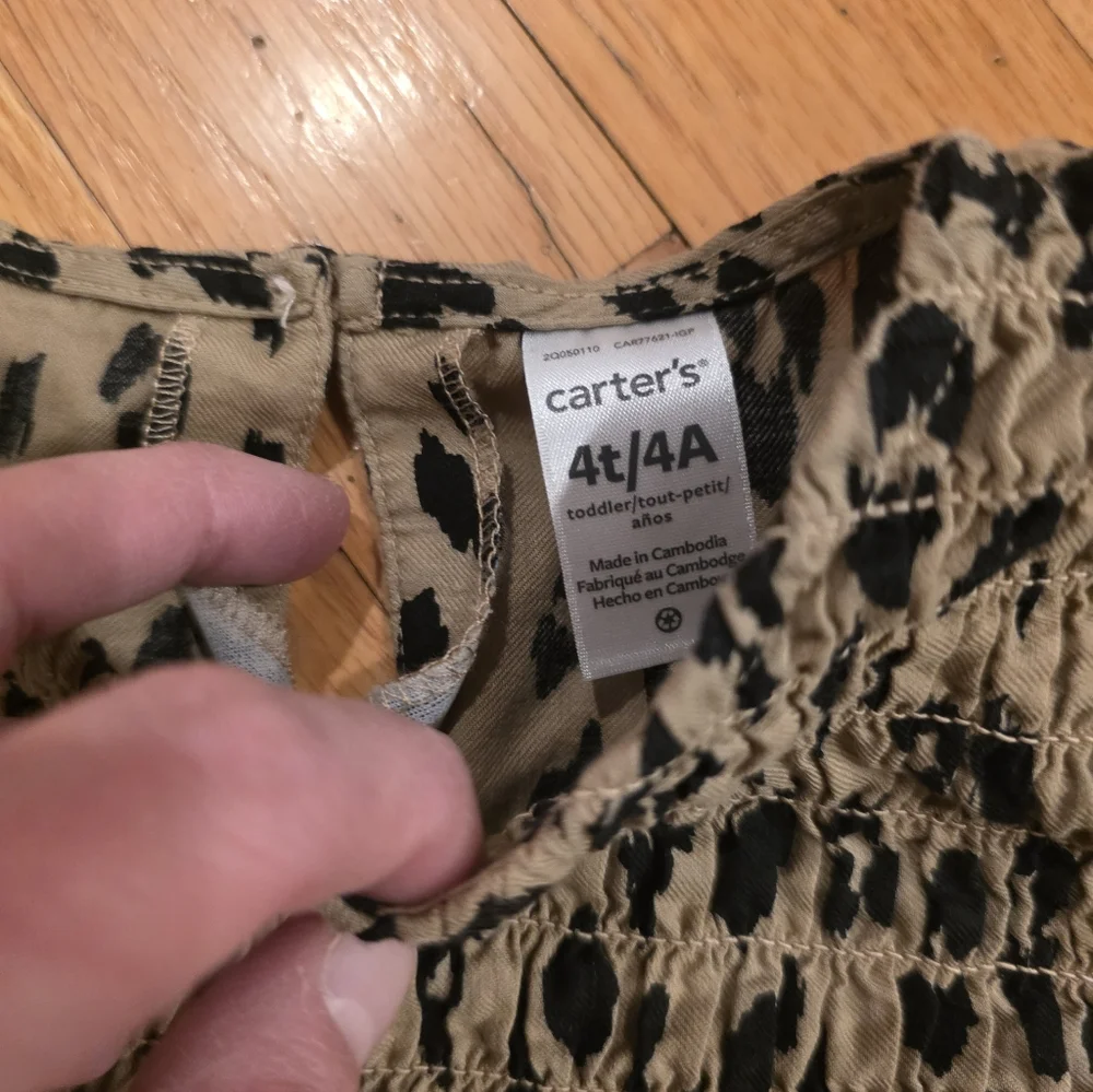 Carter's Leopard Print Top